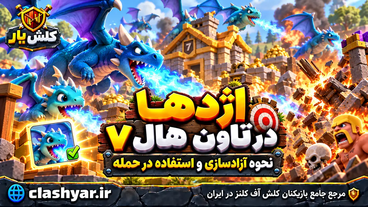 اژدها در تاون هال ۷؛ نحوه آزادسازی و استفاده در حمله